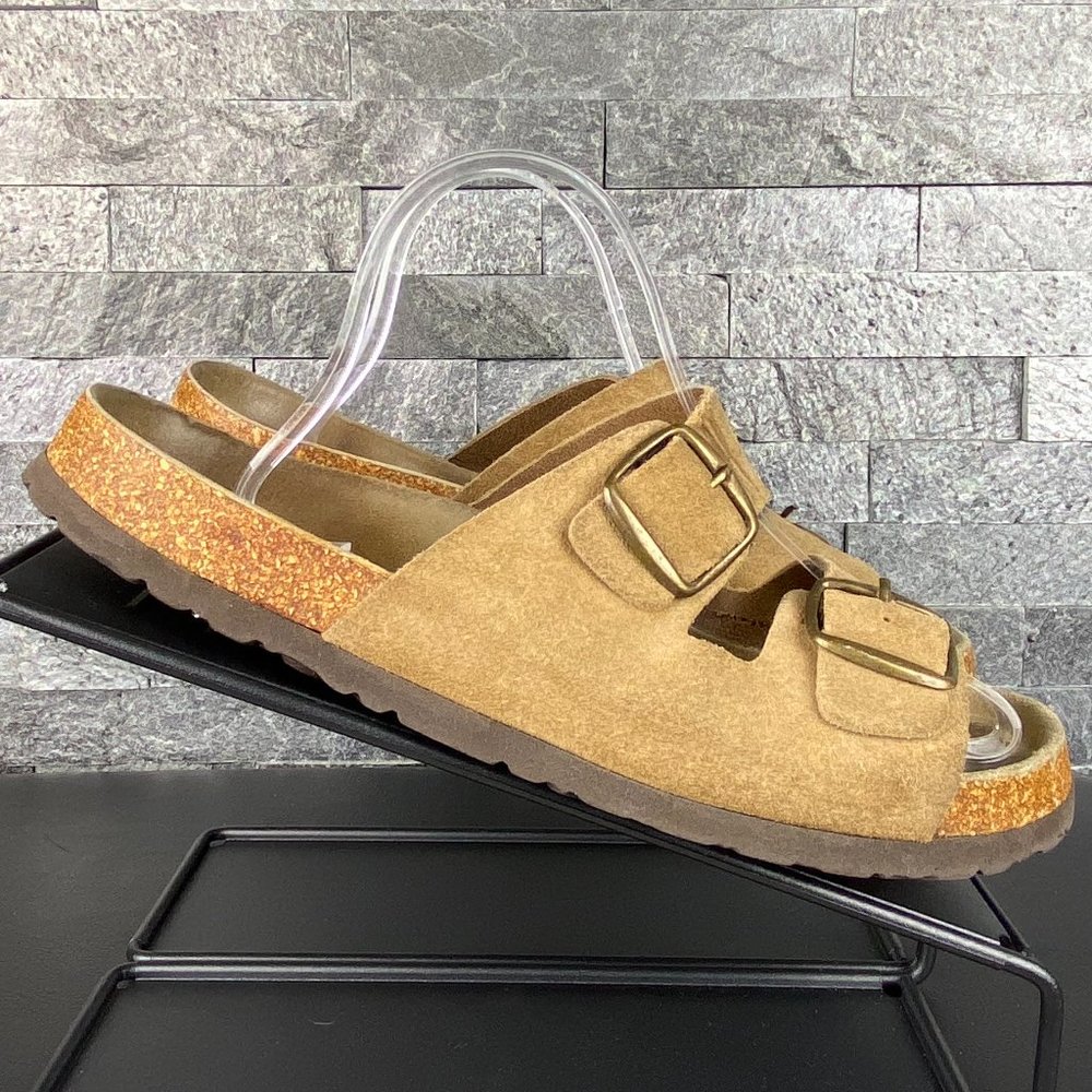 Lands End Leather Sandals